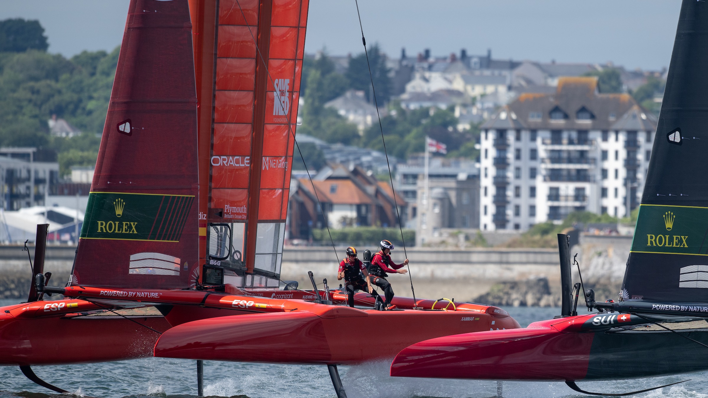 Season 3 // Great Britain Sail Grand Prix // Spain and Switzerland race day one 