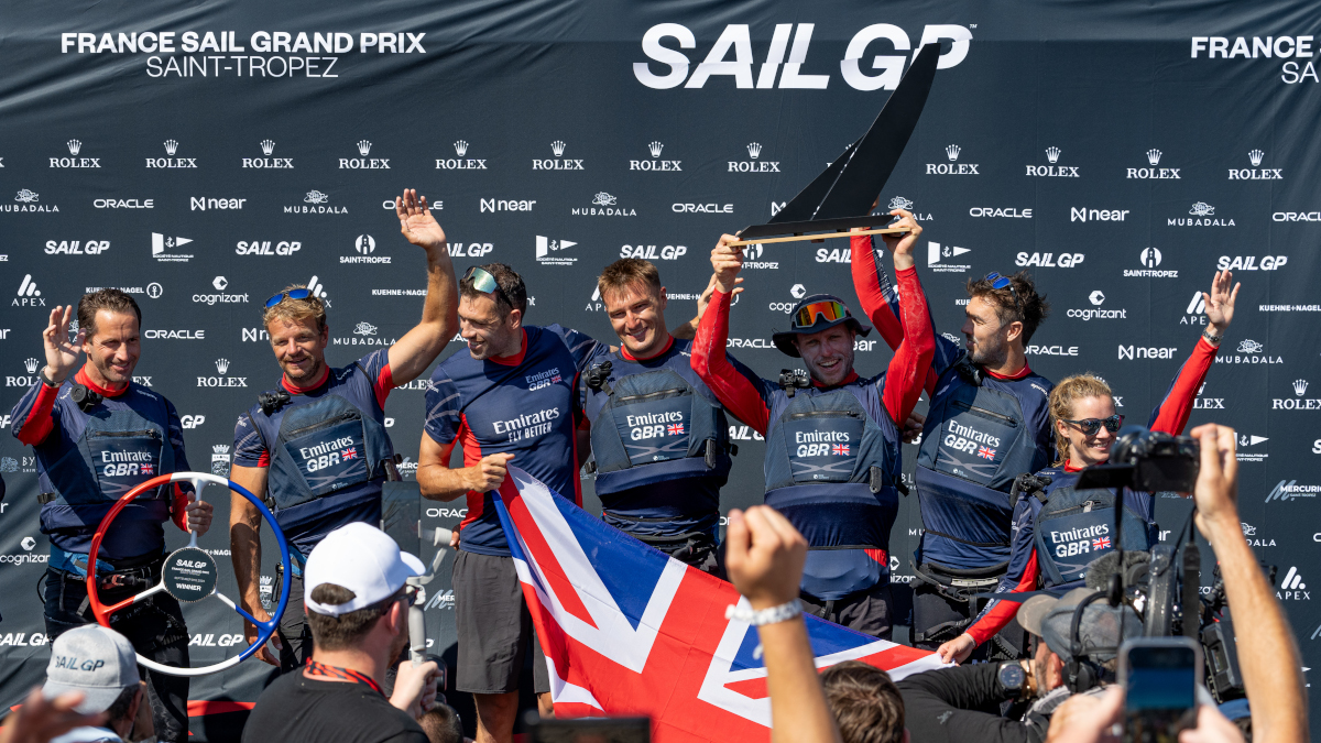 France Sail Grand Prix | Saint-Tropez | Season 4 | Emirates Great Britain | Celebrating