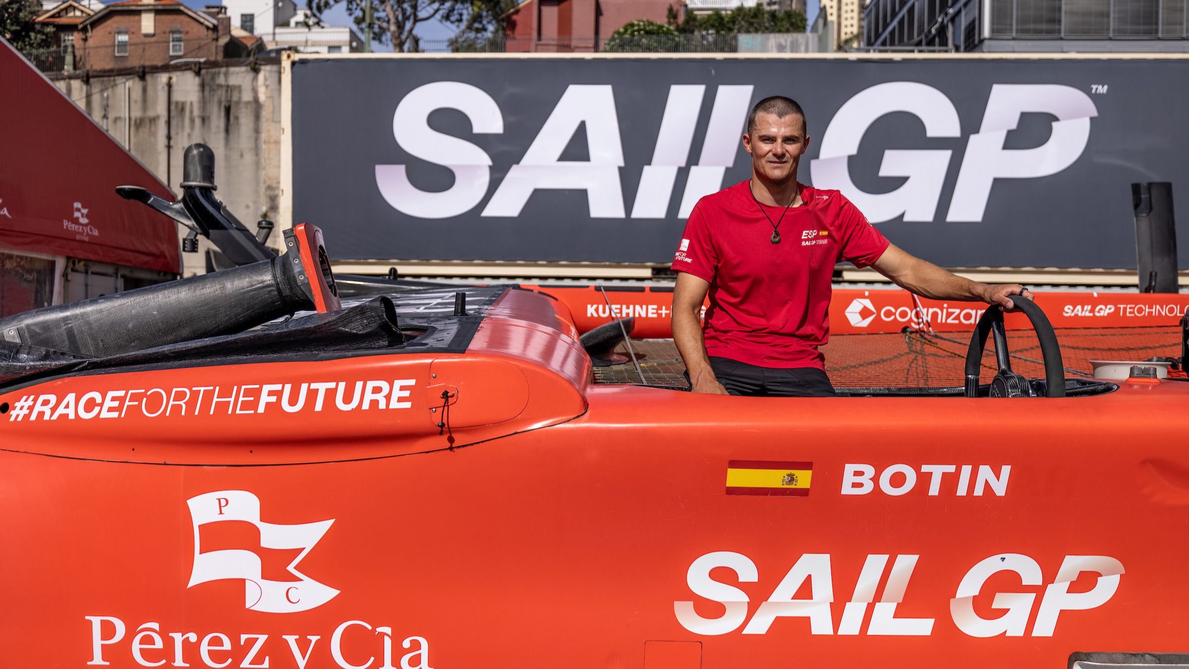 Season 3 // Australia Sail Grand Prix // Diego Botin with Spanish F50