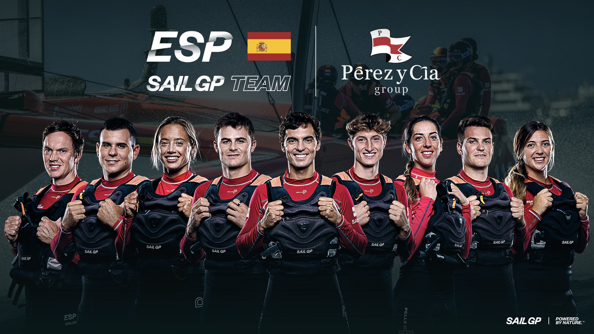 Spain SailGP Team | Perez y Cia | Announcement Asset