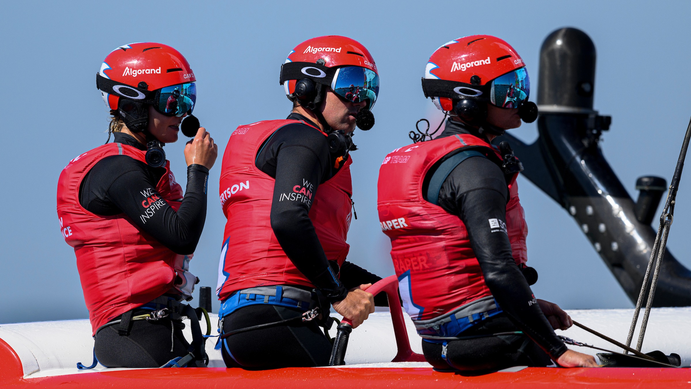 Season 3 // Canada SailGP Team // Phil Robertson with crew on F50