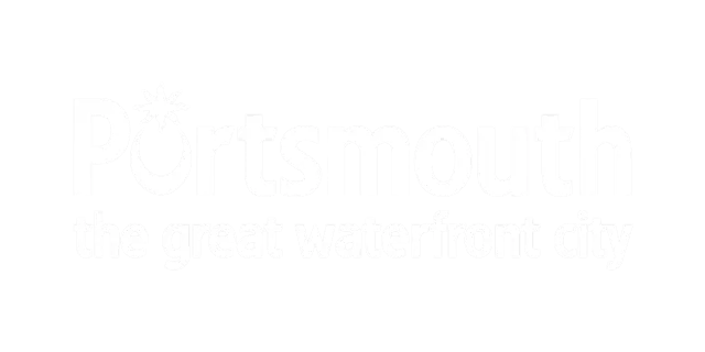Portsmouth Logo White - Portsmouth Tier 2