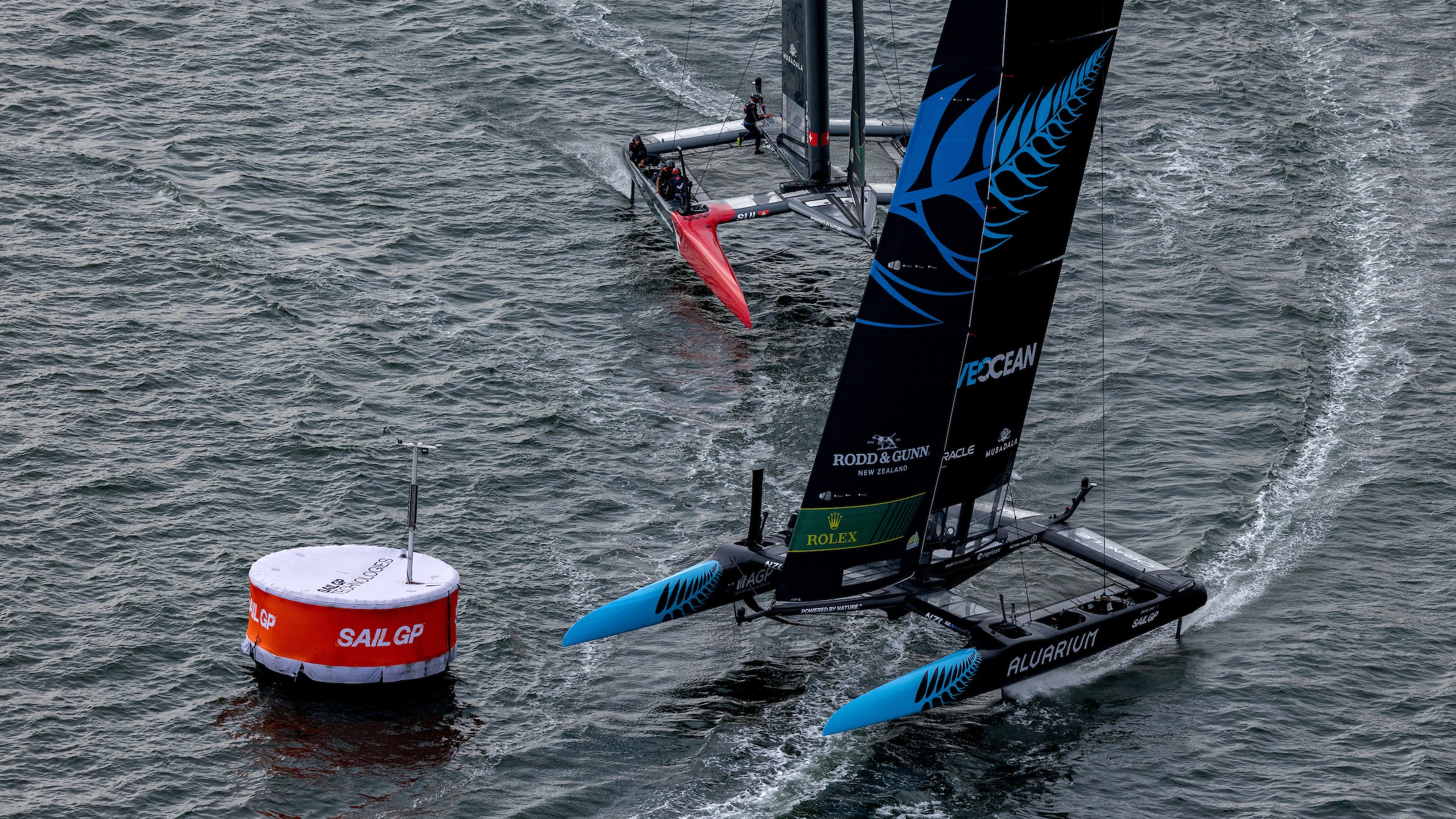 Season 4 // New Zealand SailGP Team // New Zealand F50 rounds mark in LA