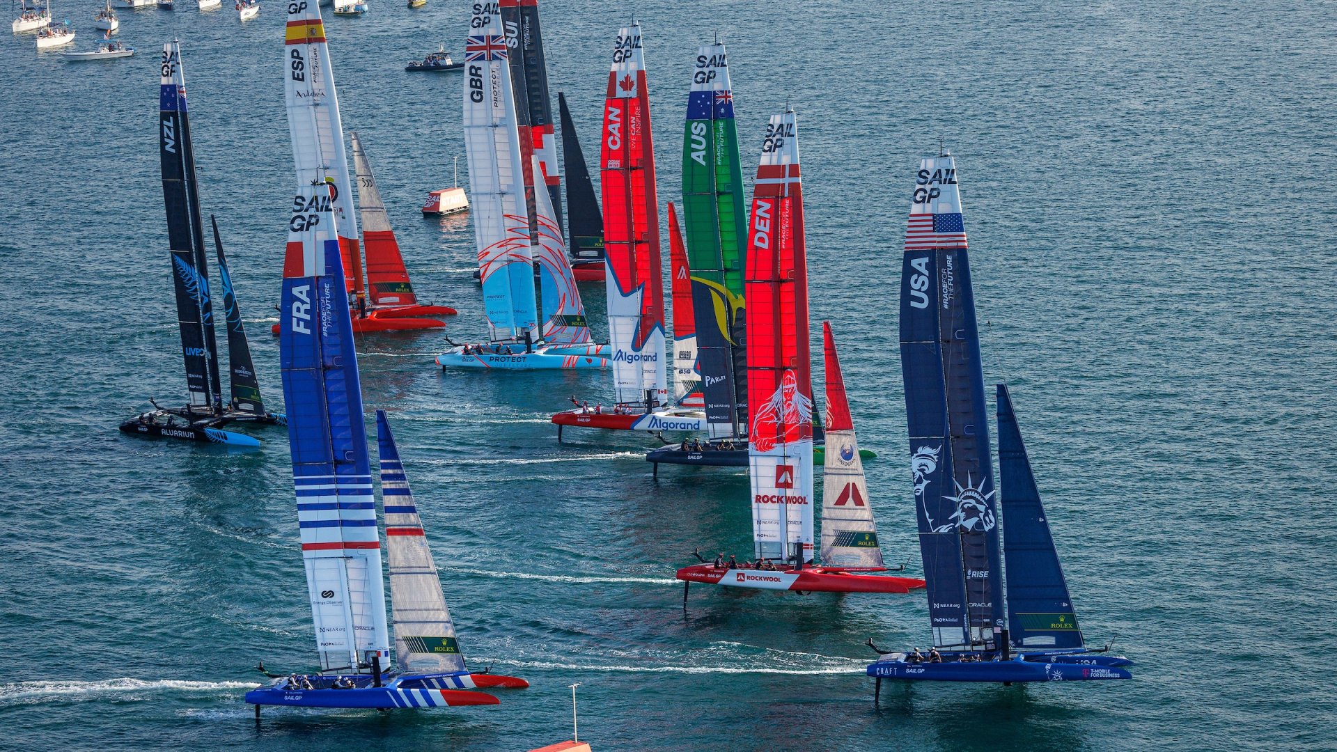 Pressure on Australia and three pairs of teams tied on points: Five things  to watch out for on day two of the Dubai Sail Grand Prix | SailGP