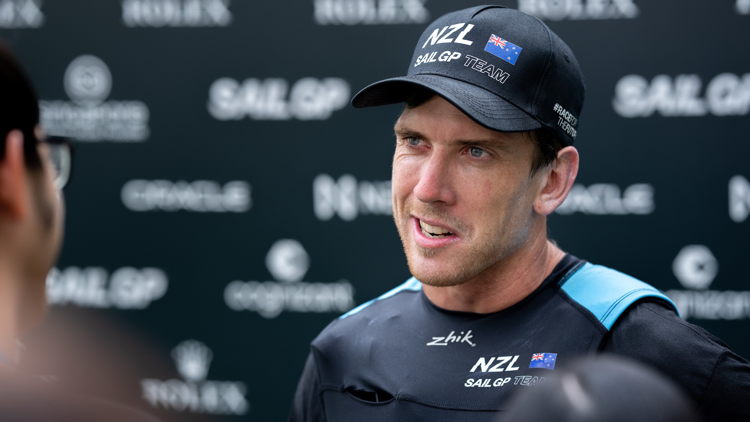 Season 3 // Singapore Sail Grand Prix // Peter Burling in Mixed Zone