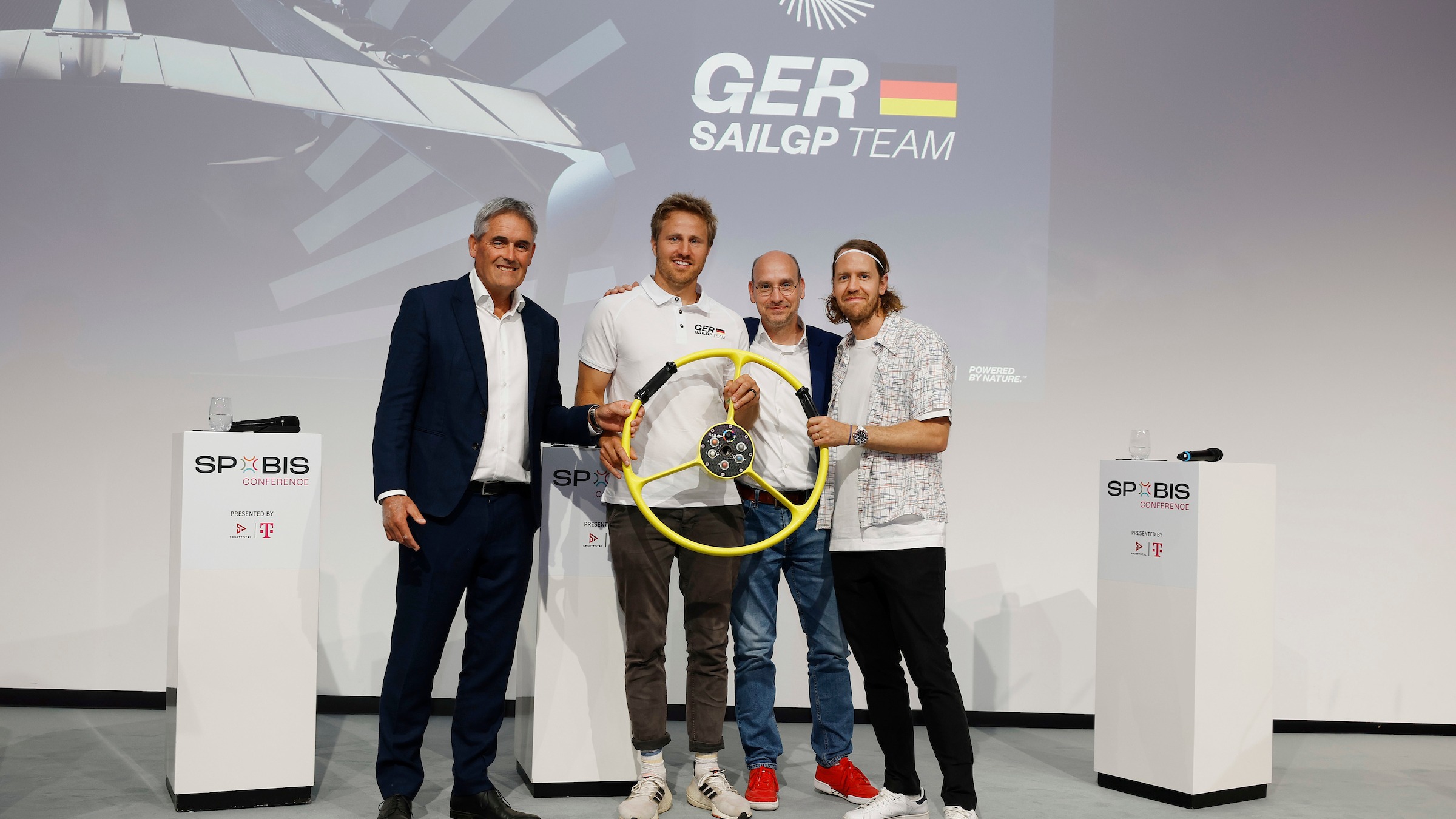 Season 4 // Germany SailGP Team // Germany team announcement at conference 