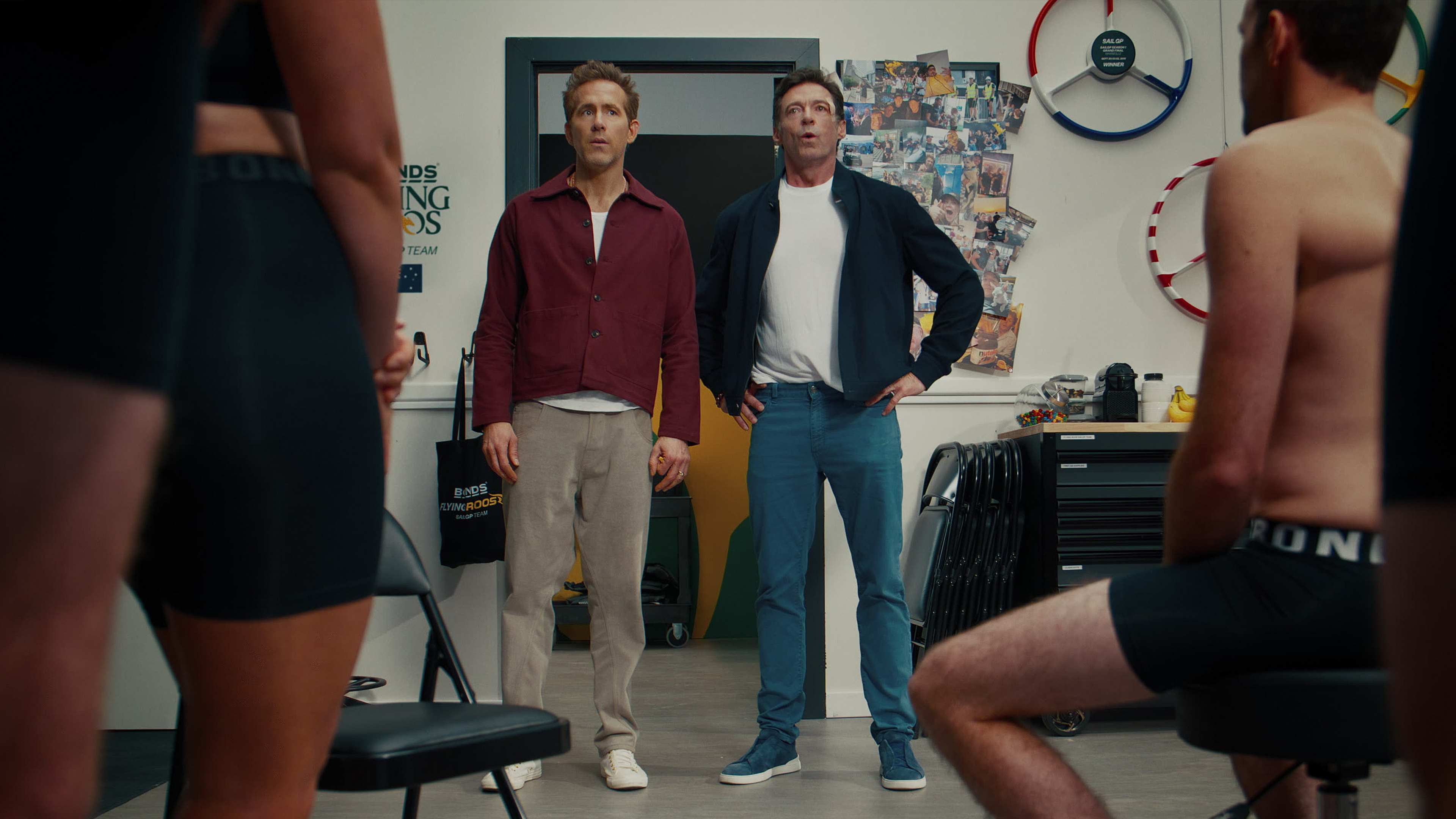 Official image for Ryan Reynolds’ BONDS Flying Roos welcome commercial partners ahead of SailGP Grand Final