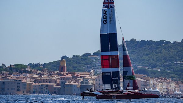 Mixed opening day for Great Britain SailGP Team on the French Riviera