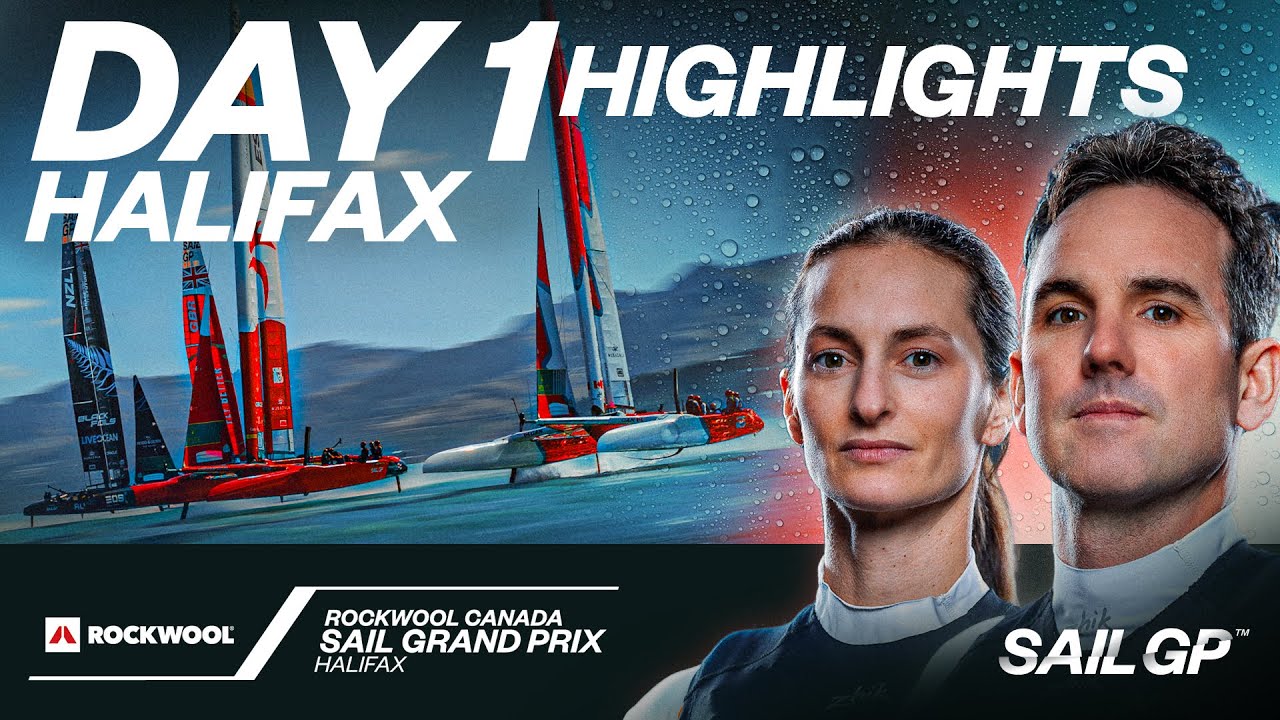 Day 1 Highlights Rockwool Canada Sail Grand Prix Halifax Sailgp 7722