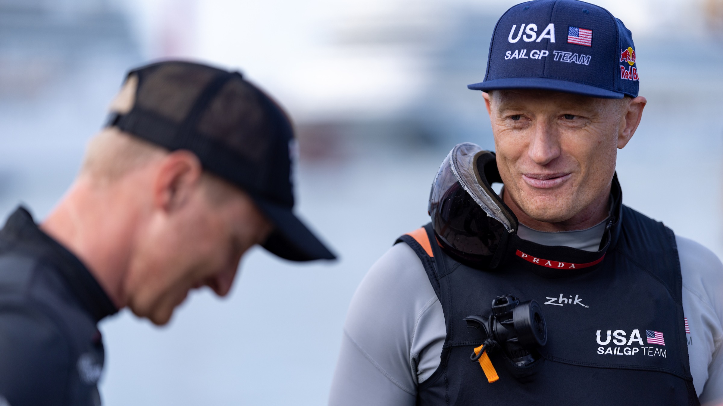 Season 4 // Jimmy Spithill with Nicolai Sehested after racing in Cadiz 