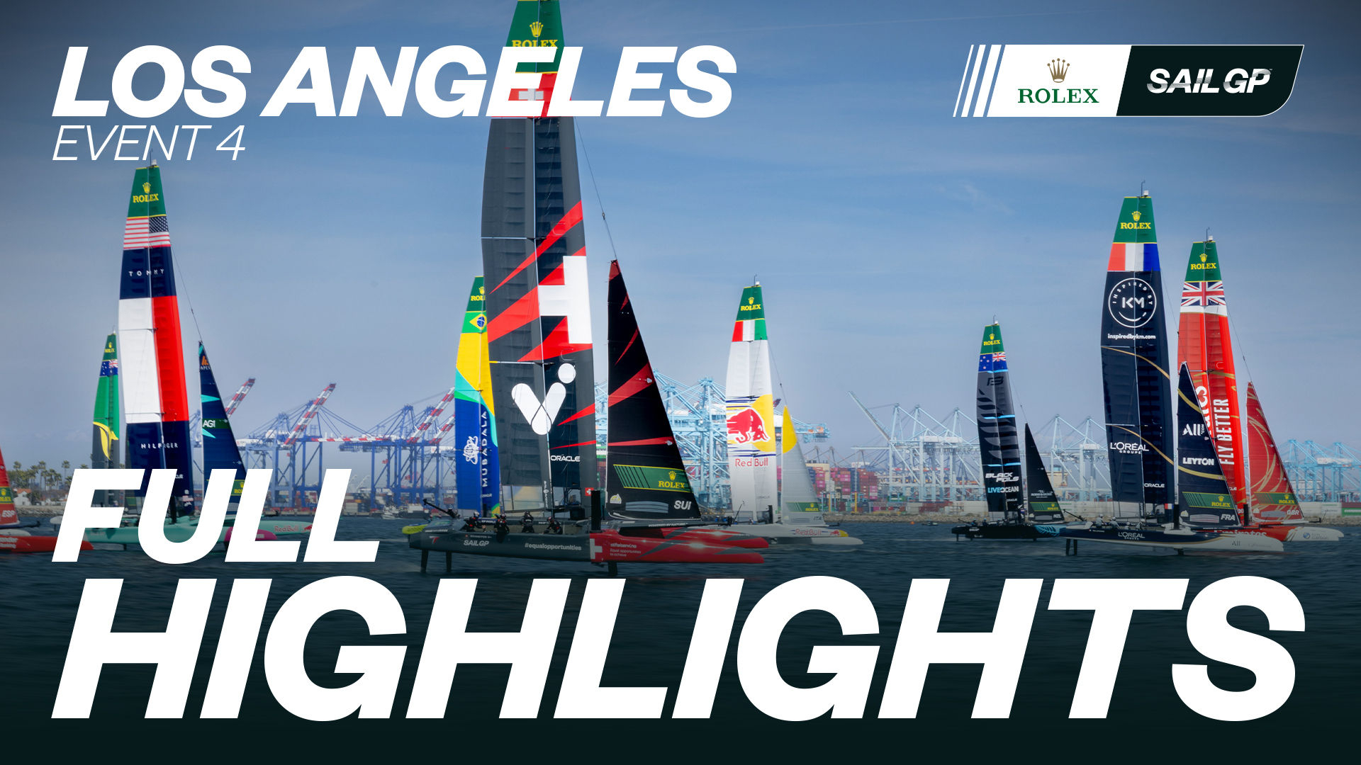 WATCH: Los Angeles racing highlights | SailGP