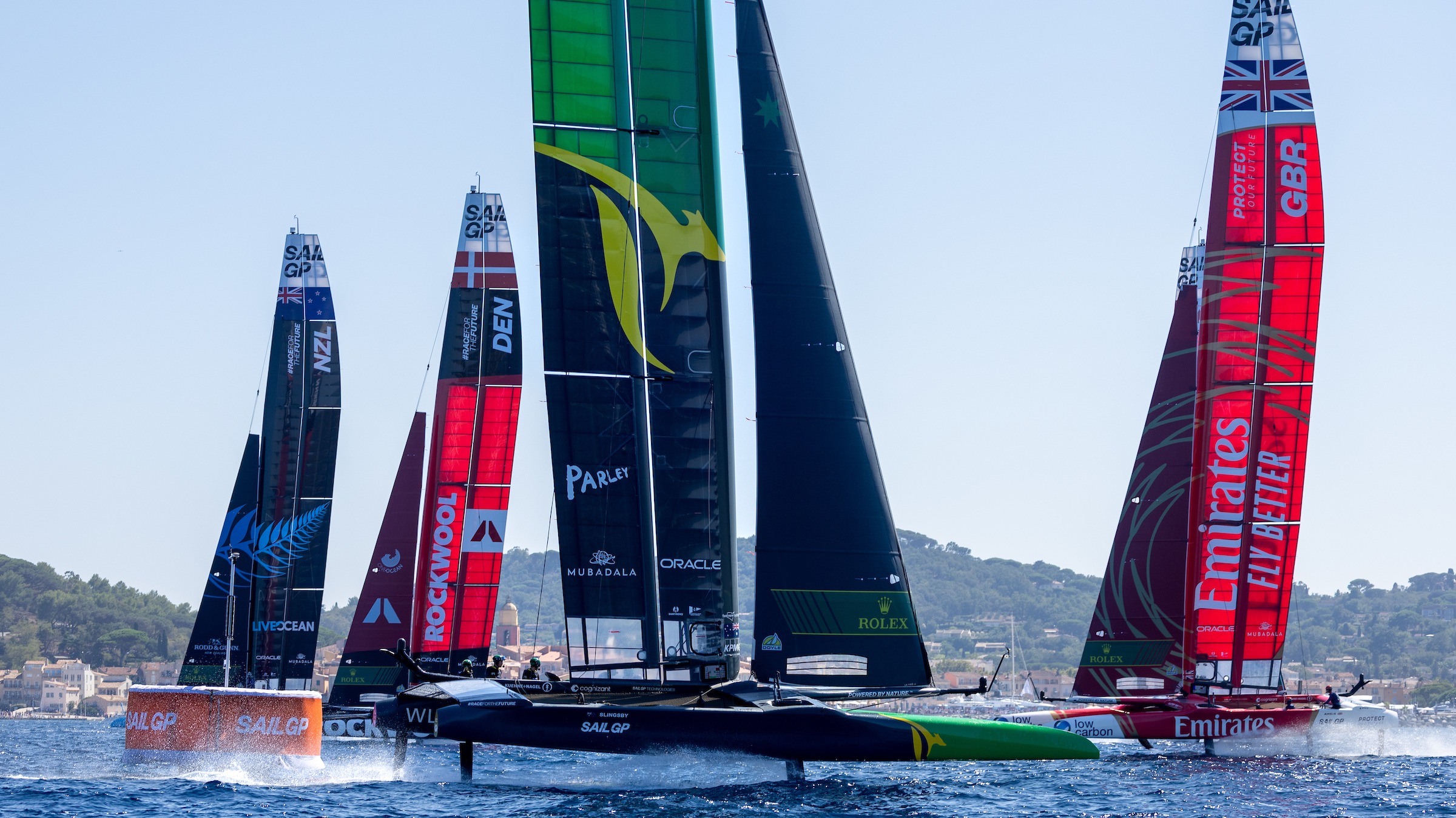 Season 4 // Fleet underway in Saint Tropez race day 1