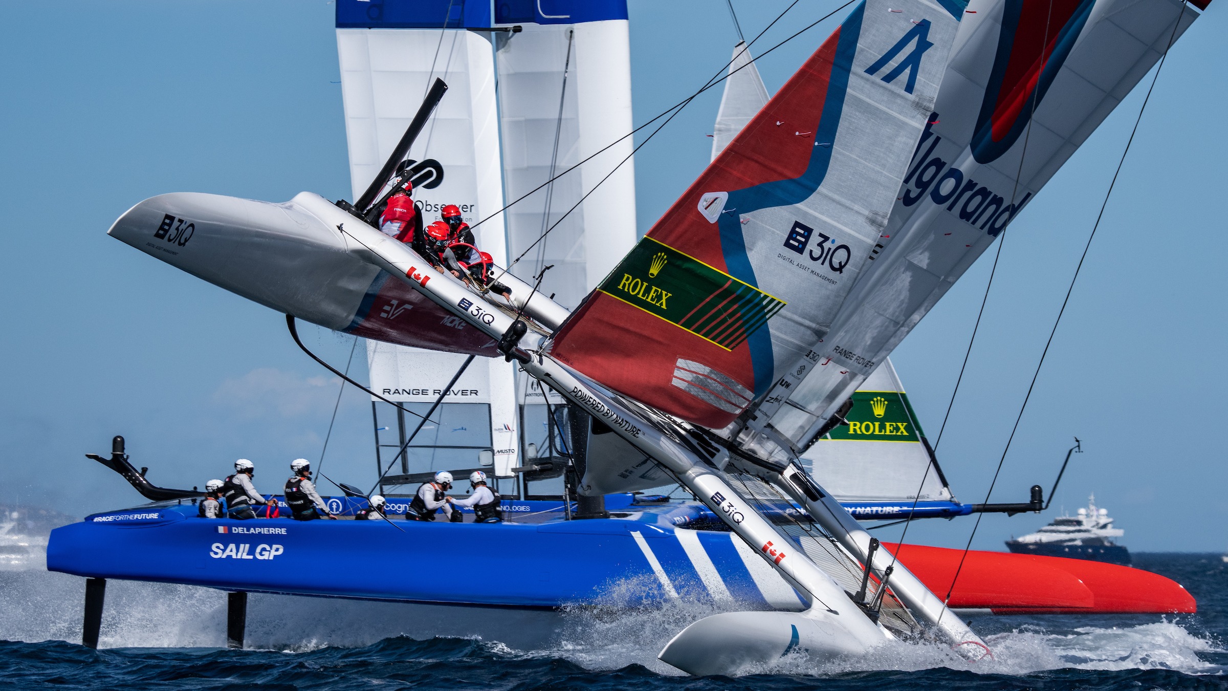 Season 3 // Range Rover France Sail Grand Prix // Canada nearly capsize 