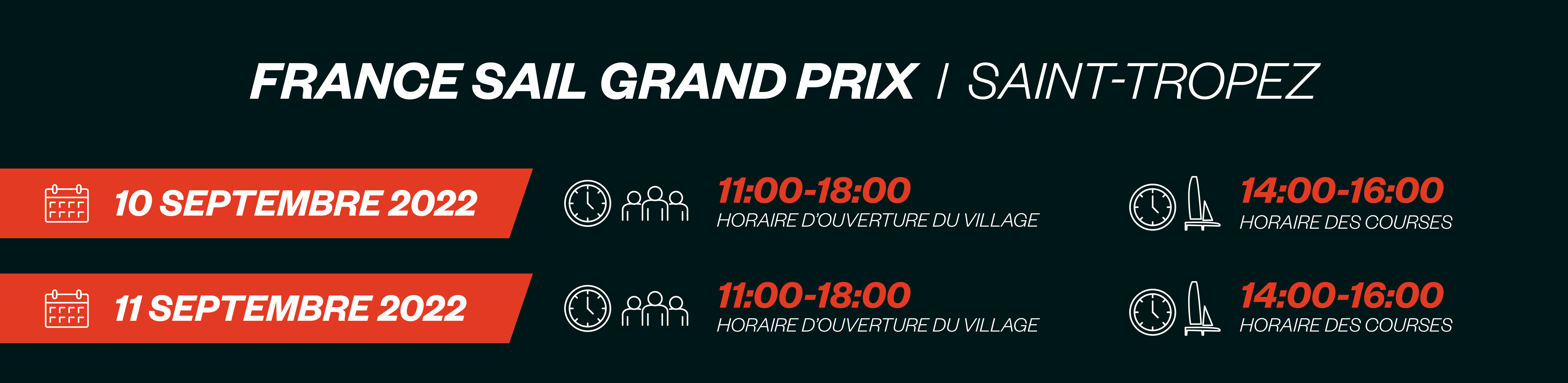 France Sail Grand Prix | Saint-Tropez // Season 3 // Event Page // Overview + Live Coverage/Full Recap - Race Time Asset (French)