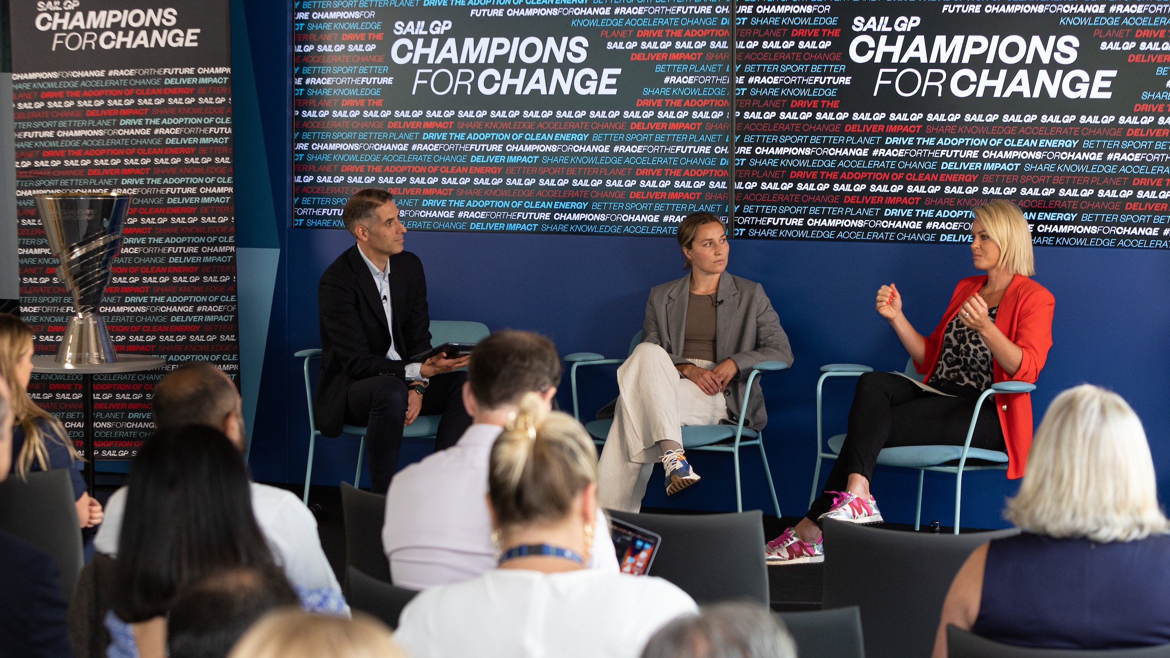 Season 4 // Champions For Change | London Event // Amy Turner and Chemmy Alcott at Champions For Change