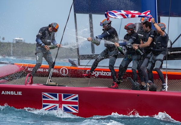 Das britische SailGP-Team gewinnt den Bermuda Sail Grand Prix nach einem dramatischen Aktionstag