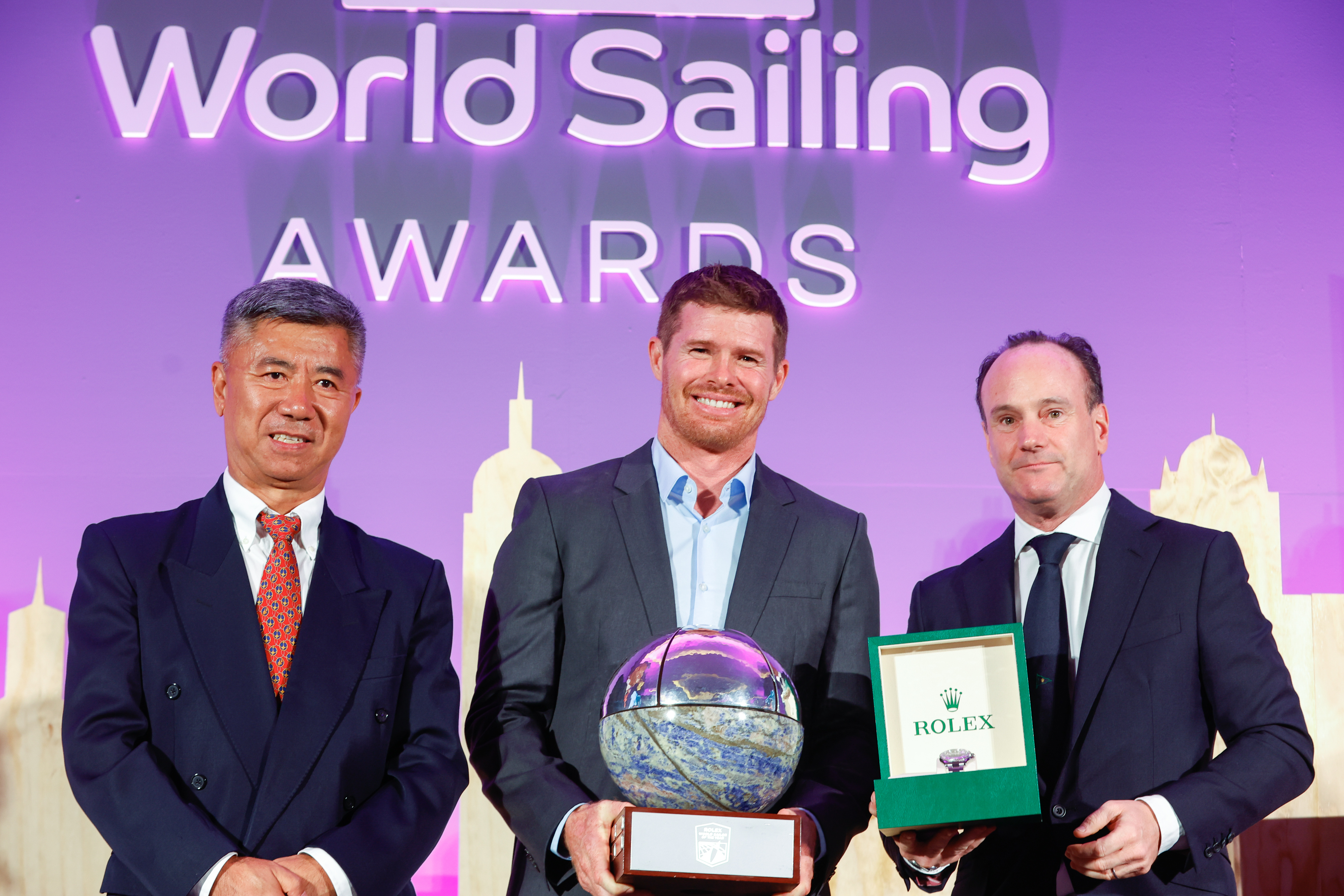 2023 Rolex World Sailor of the Year Tom Slingsby LANDSCAPE