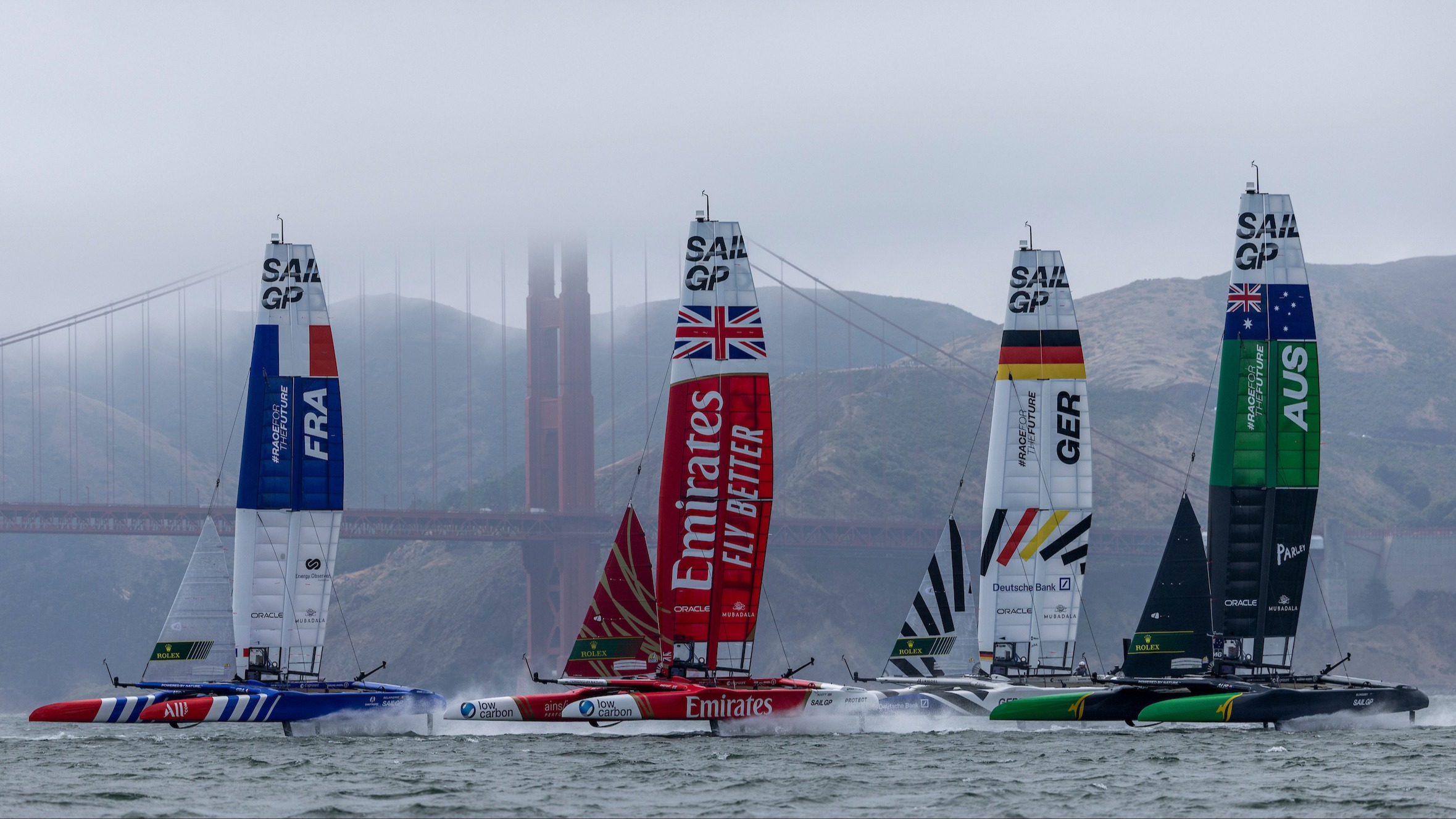 Season 4 // France lead the fleet on first day of racing in San Francisco 