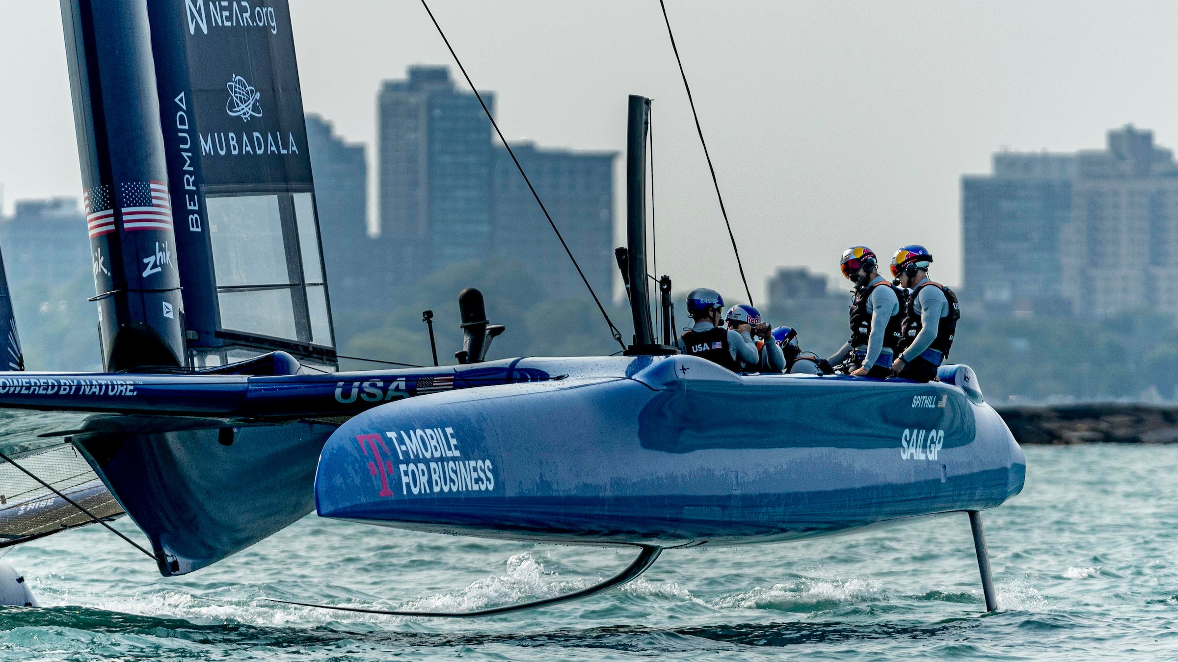 Season 4 // United States Sail Grand Prix // US F50 in Chicago 