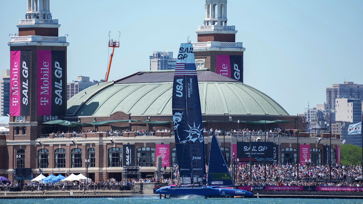 U.S. SailGP Team falls short at TMobile United States Sail Grand Prix Chicago at Navy Pier