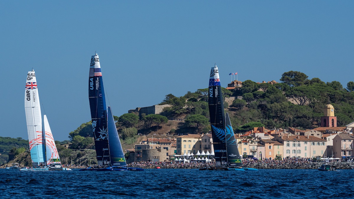 The United States beat New Zealand and Great Britain to win the Range Rover France Sail Grand Prix