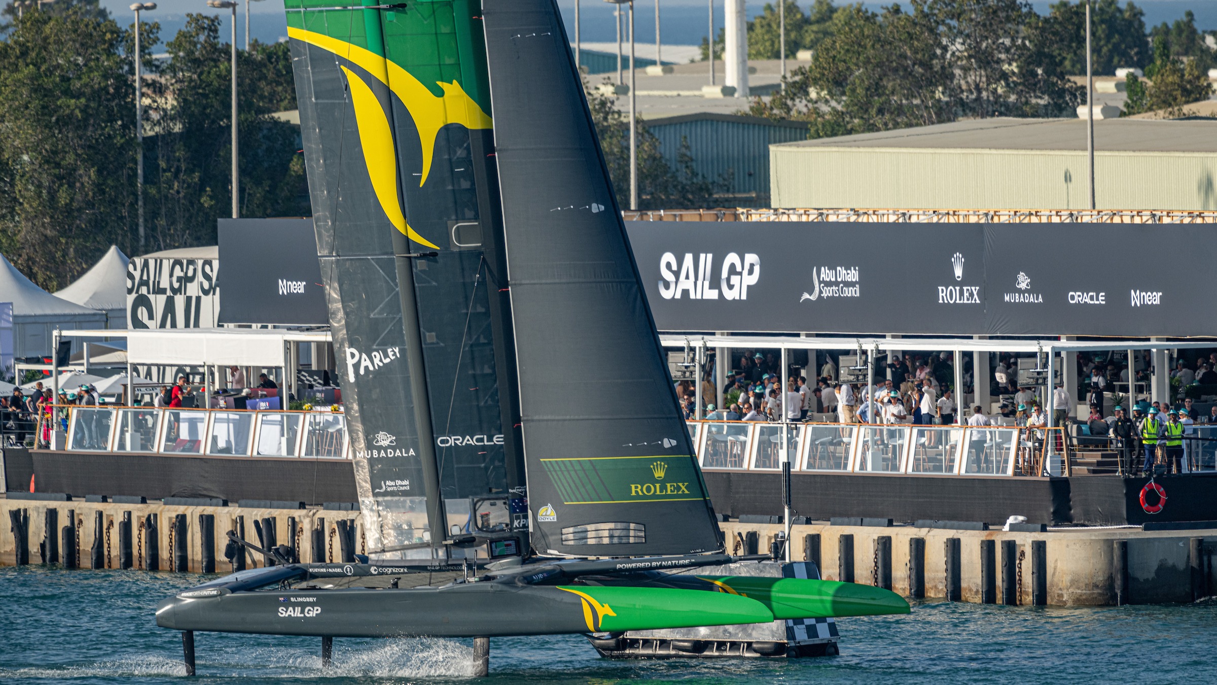 Season 4 // Australia underway on day 1 of Abu Dhabi racing 