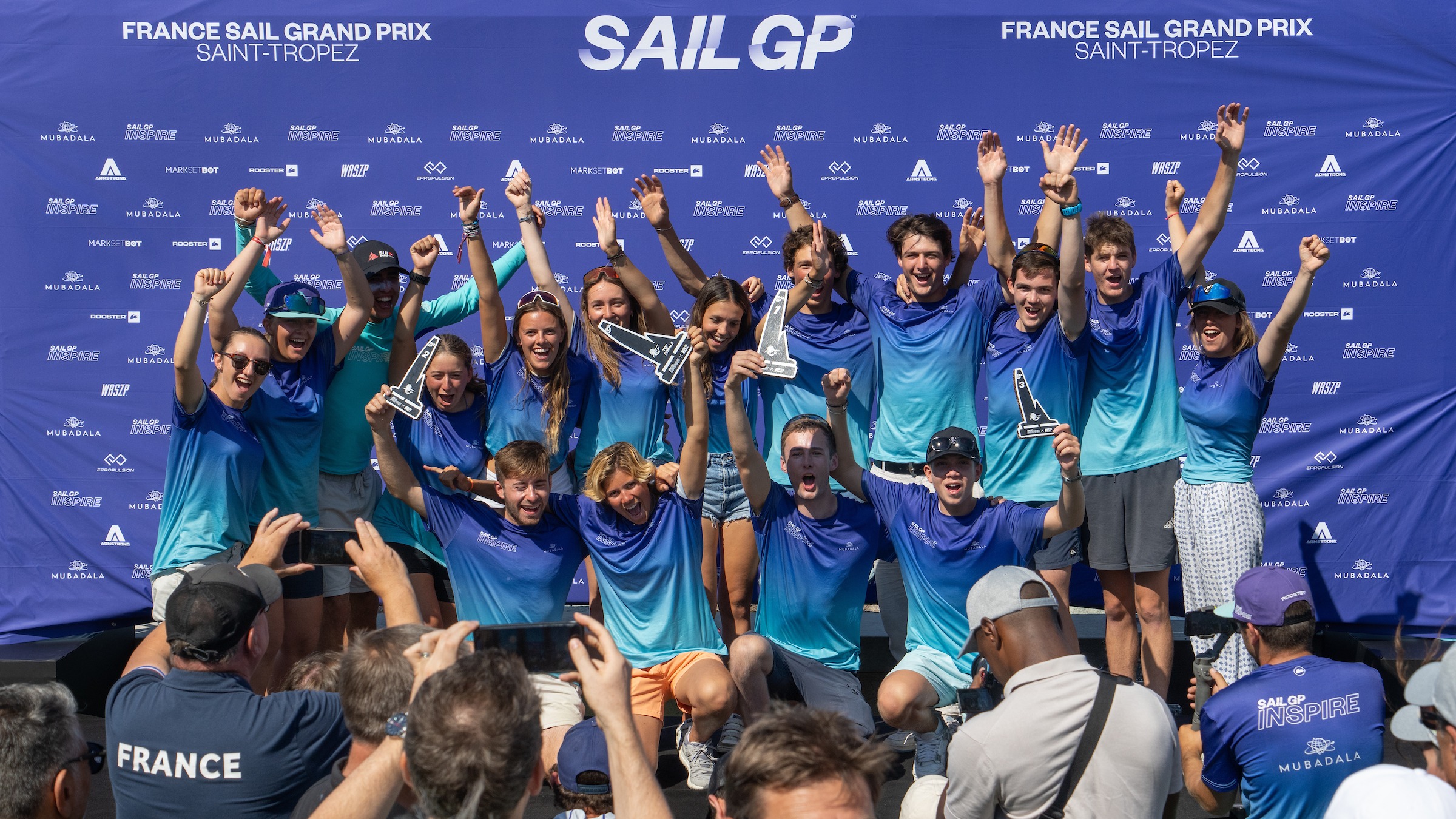 SailGP Inspire WASZP winners reflect on ‘extraordinary’ SaintTropez