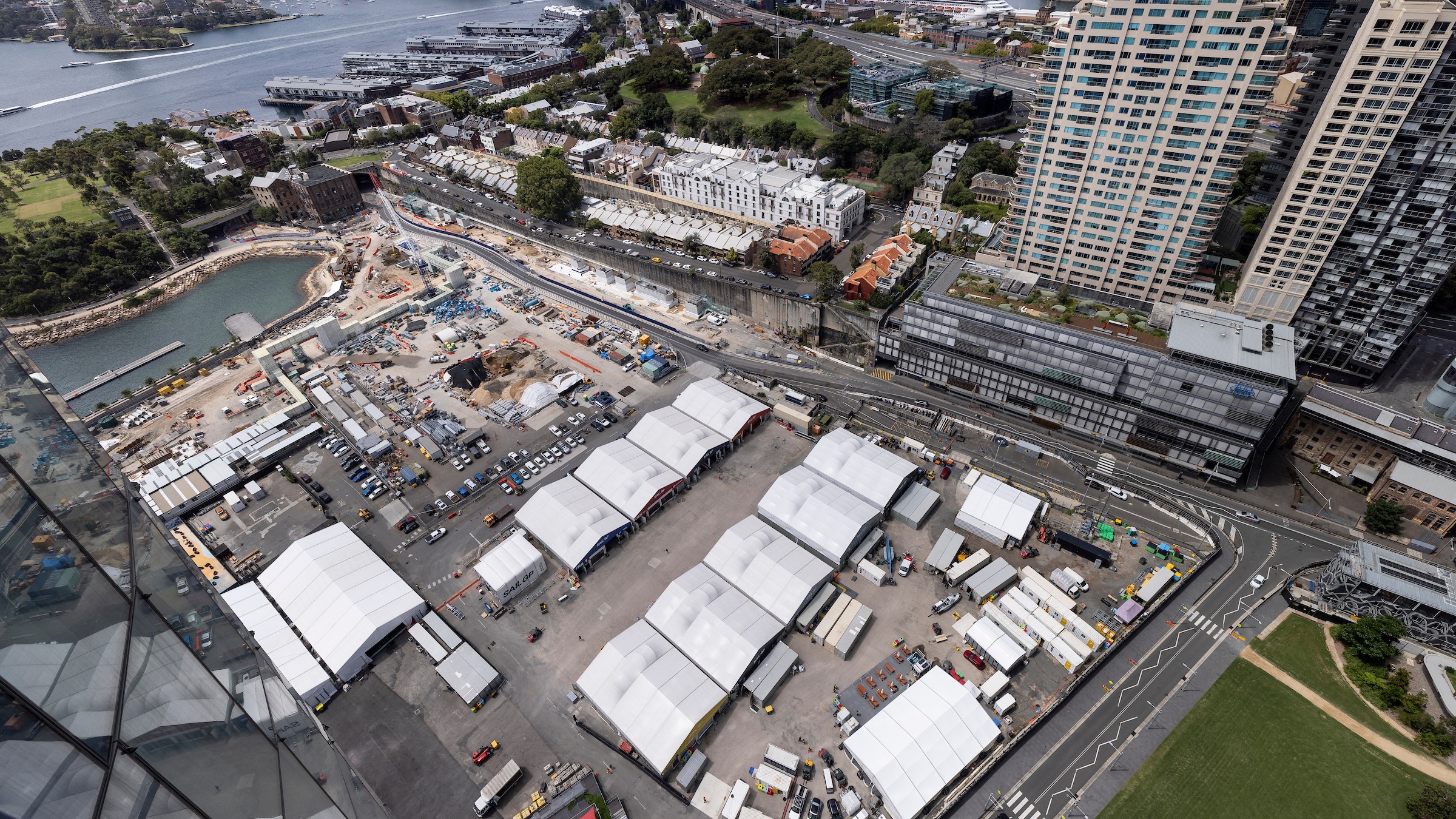 PICTURES SailGP arrives in Sydney ahead of racing this weekend SailGP