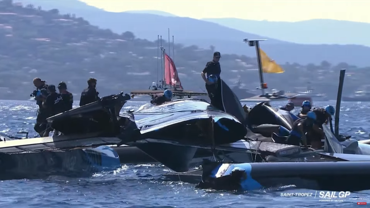 France Sail Grand Prix | Saint-Tropez | Season 4 | New Zealand | Racing | Broken Wing