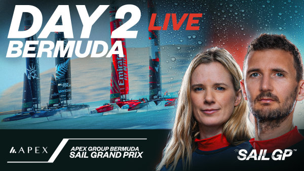 WATCH: Bermuda SailGP live stream - Day 2 racing in full