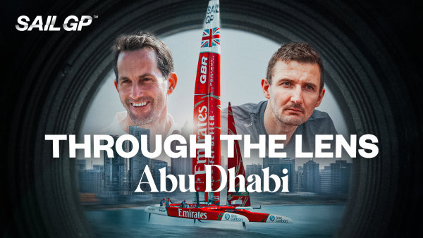 WATCH: Through the Lens goes inside Giles Scott's SailGP debut as Emirates GBR driver 