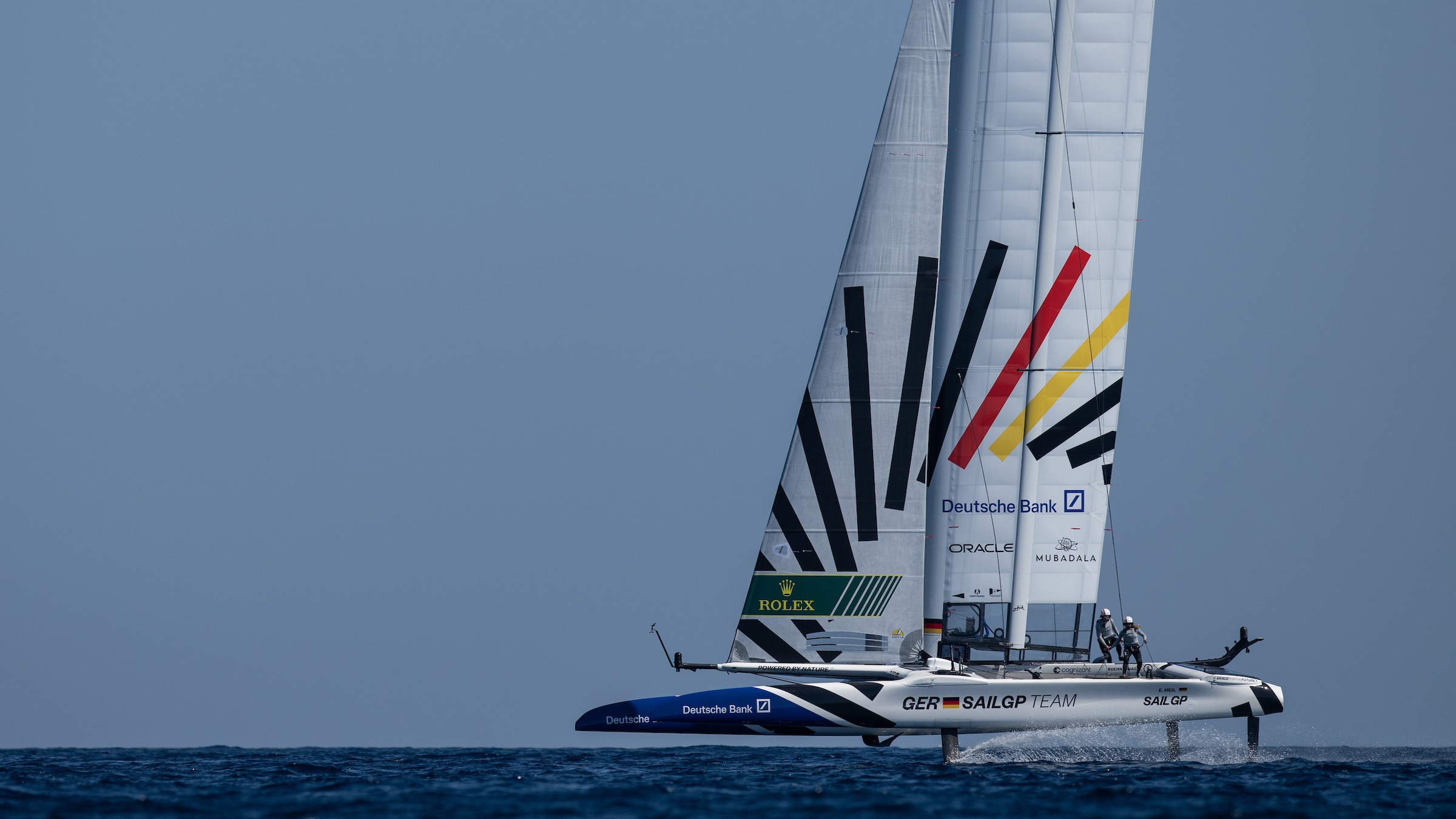 Season 4 // German F50 in training in Saint Tropez at the France Sail Grand Prix 