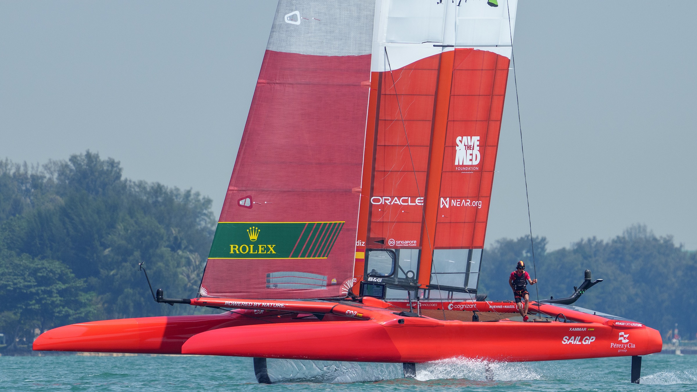 Season 3 // Spain SailGP Team // Spanish f50 underway