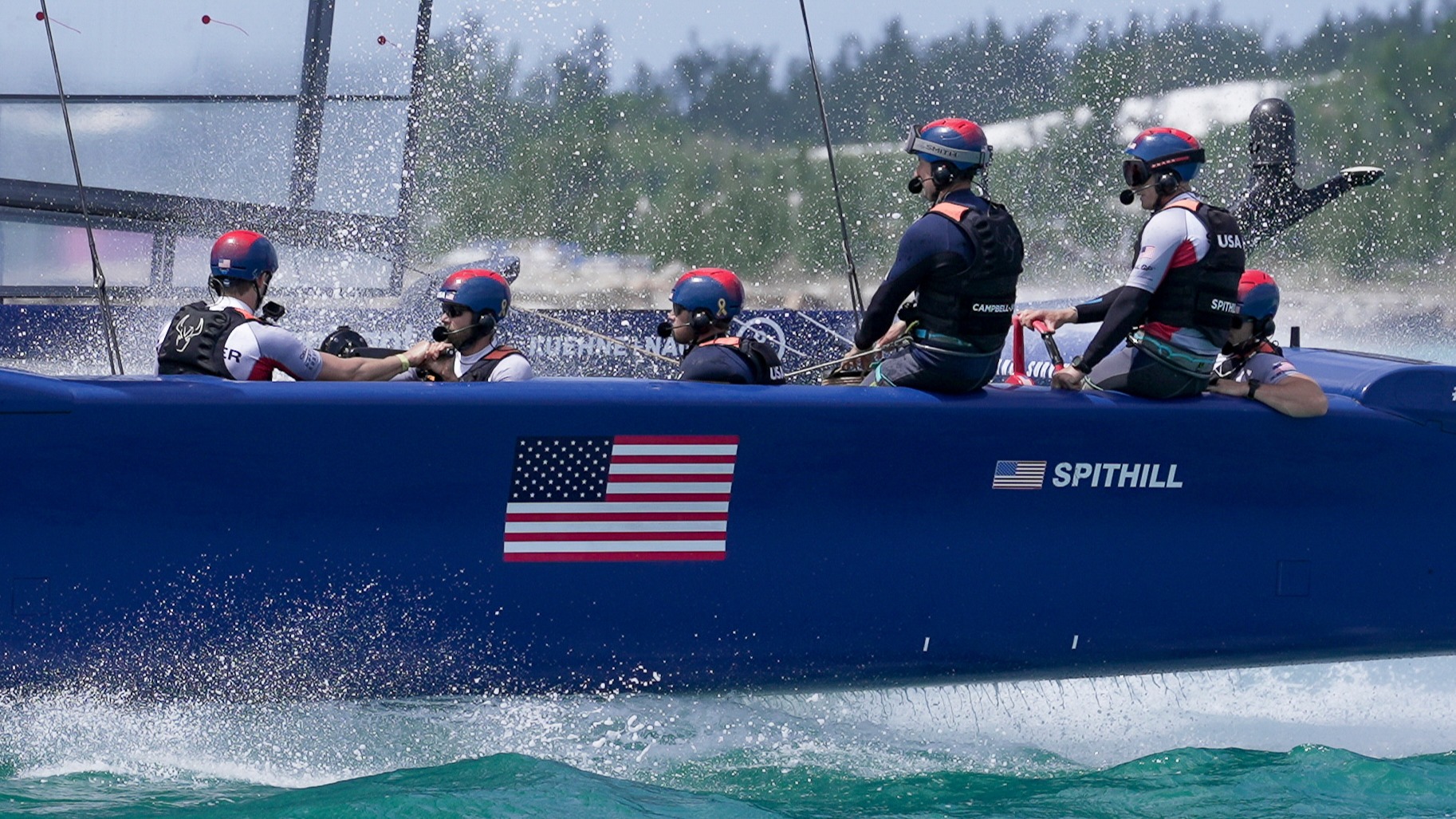 Season 3 // ROCKWOOL Denmark Sail Grand Prix // US team in training