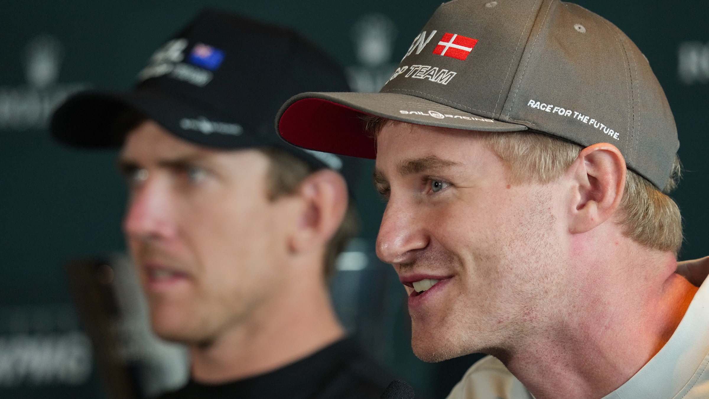 Season 3 // Denmark SailGP Team // Nicolai Sehested at press conference