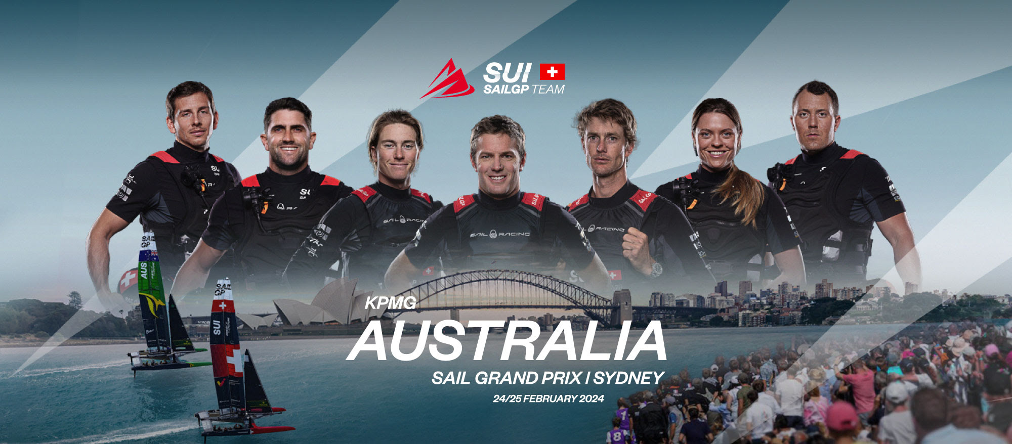 Australia Sail Grand Prix | Sydney | Season 4 | Switzerland | Crew