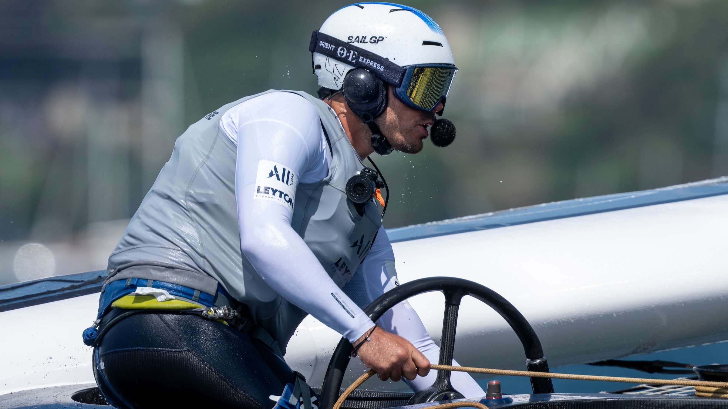 2025 Season // Quentin Delapierre at wheel of French F50 in Sydney