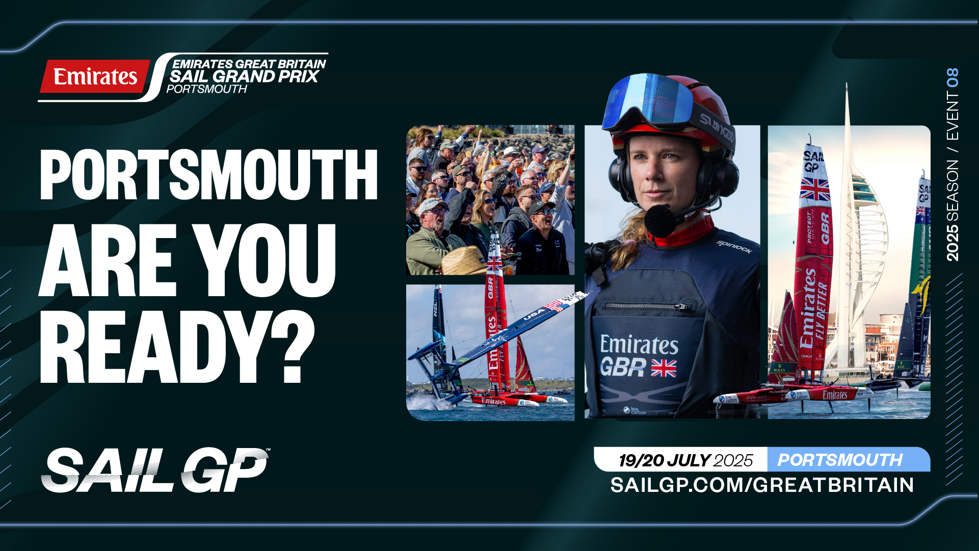 2025 Season // Portsmouth 16x9 promo poster 