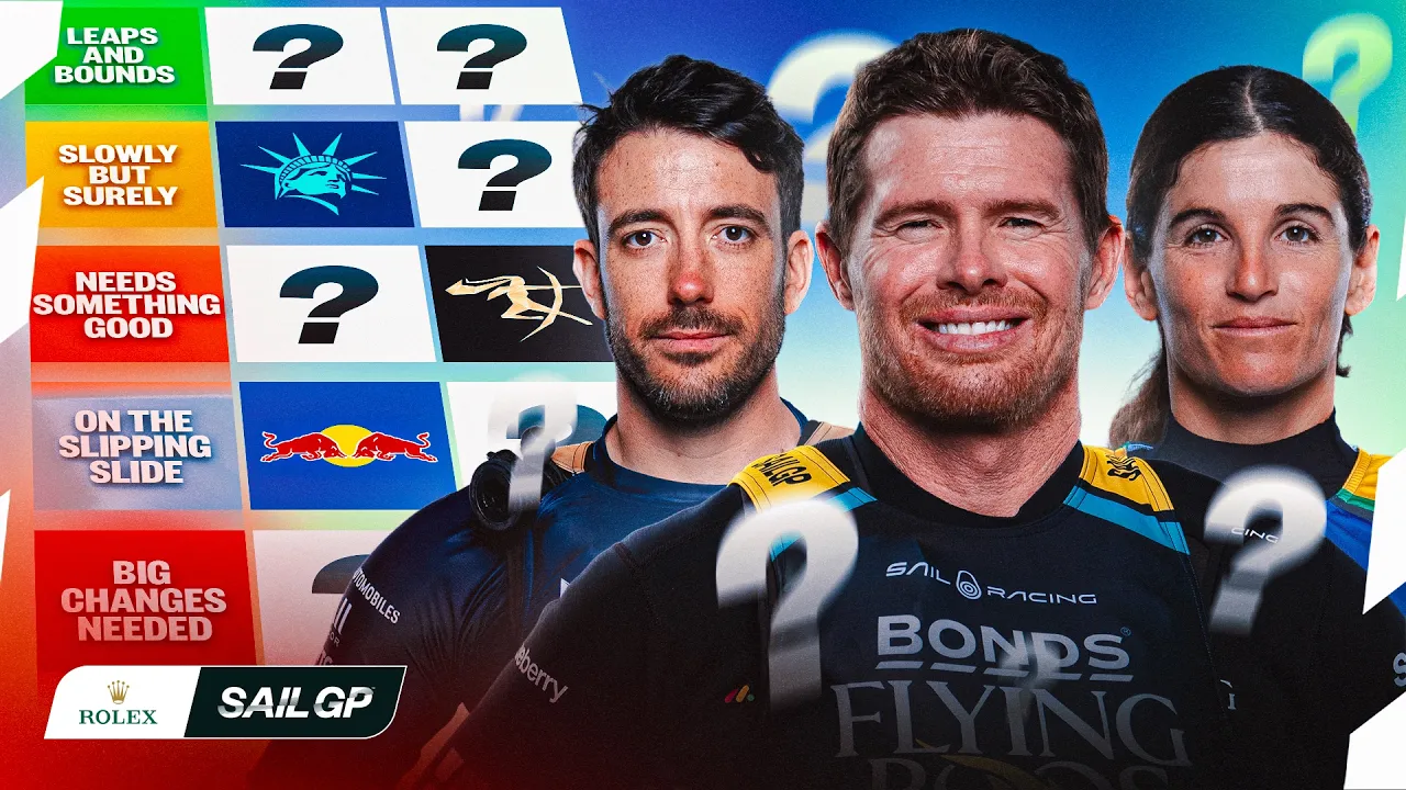 The ultimate SailGP mid-season tier list: where does your favorite team rank?