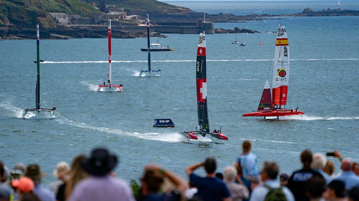 Great Britain Sail Grand Prix | Plymouth | Season 3 | Fleet | Racing