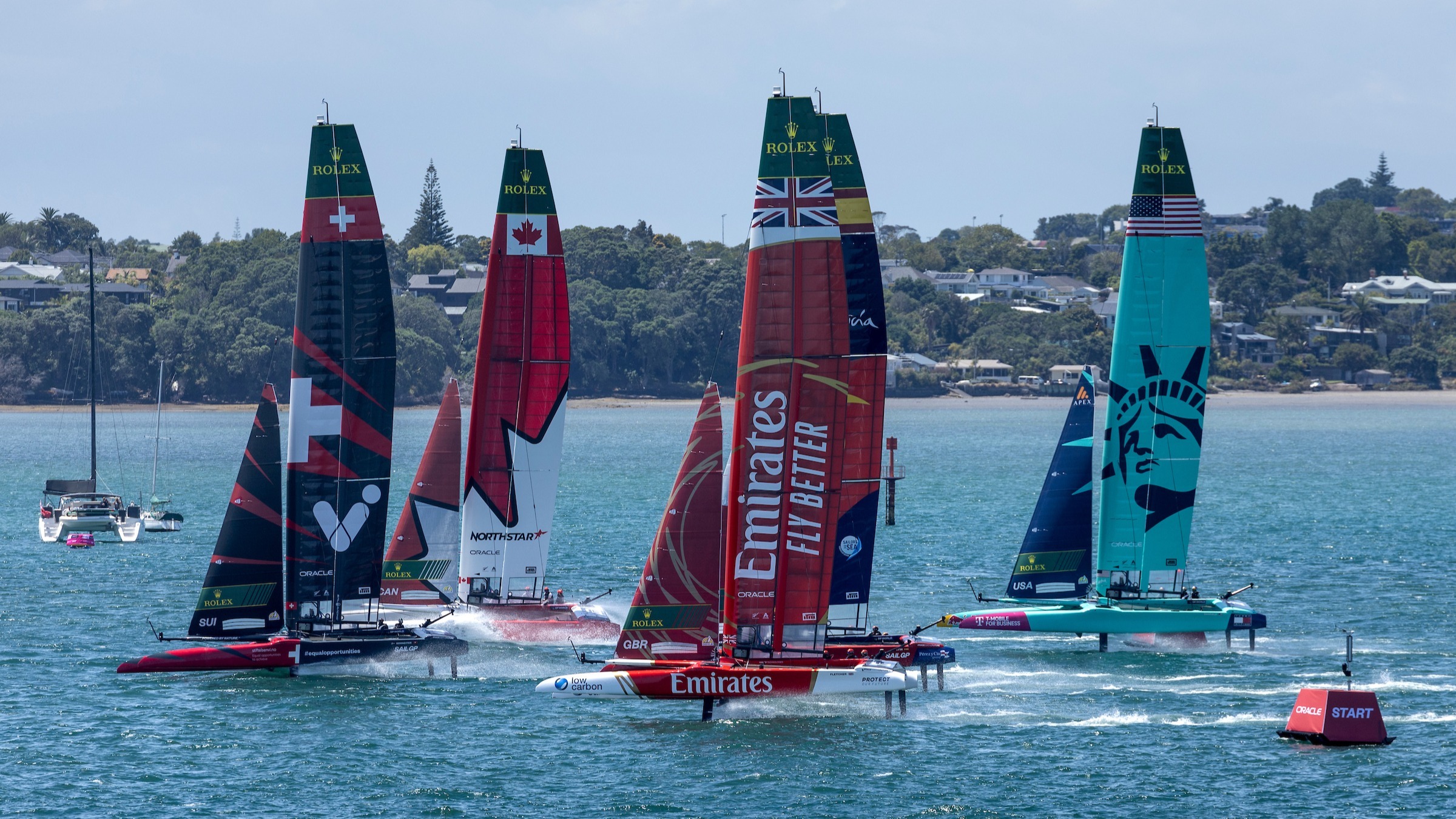 Split-fleet racing format trialed in Auckland ahead of official racing