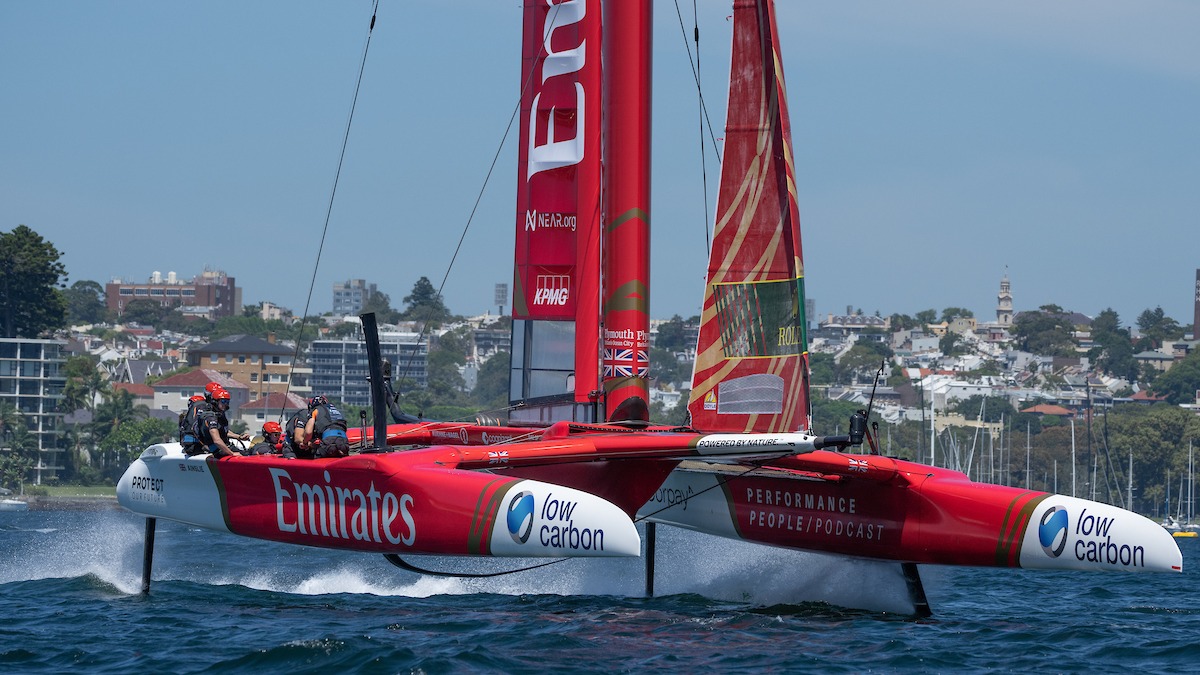 Australia Sail Grand Prix | Sydney | Season 3 | Emirates Team GBR | Practice