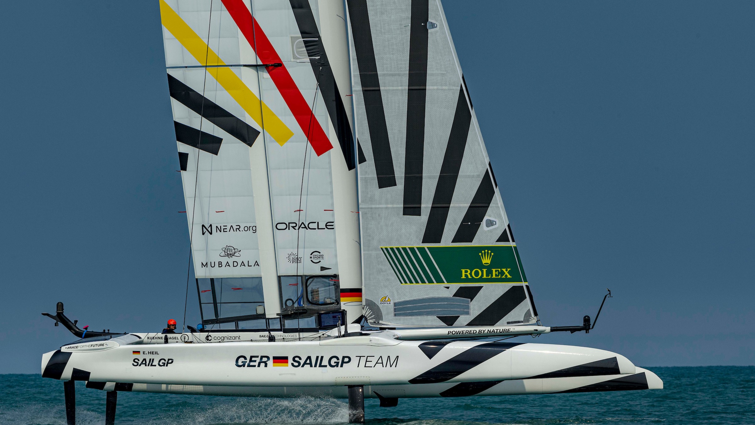 Season 4 // United States Sail Grand Prix Chicago // Germany F50 in practice 