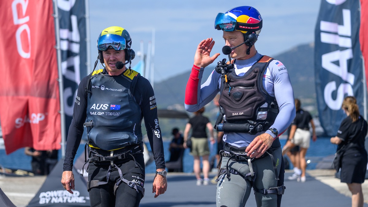 Season 4 // Australia driver Tom Slingsby with United States driver Jimmy Spithill