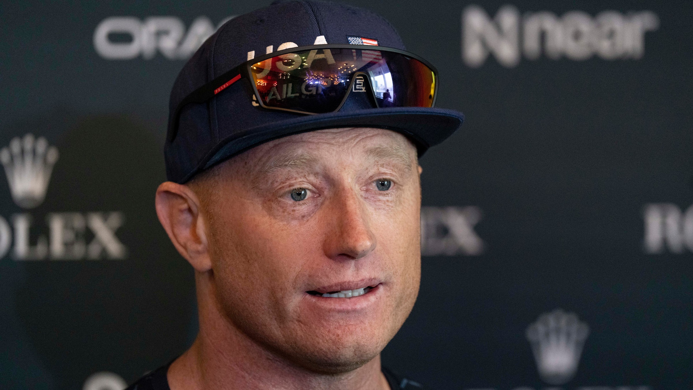 Season 4 // United States Sail Grand Prix Chicago // Jimmy Spithill at press conference