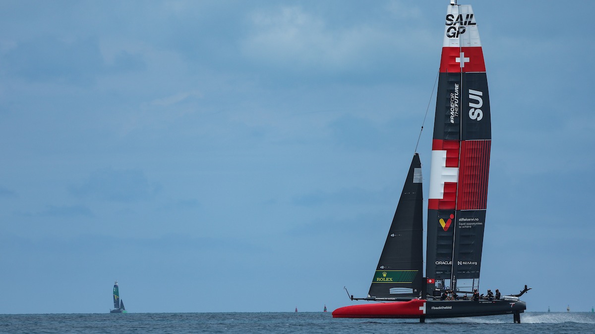 The Switzerland SailGP Team joined the global championship for Season 3