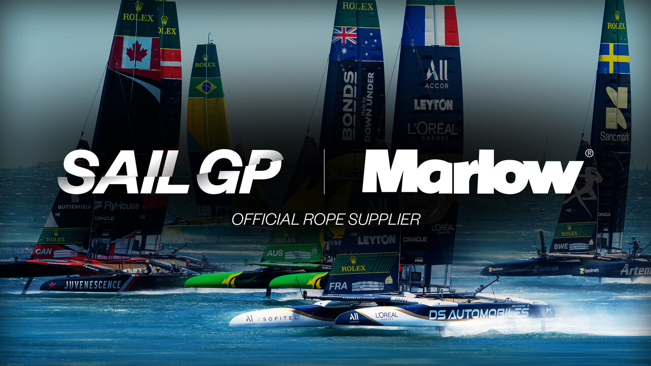 Marlow Ropes Joins SailGP as Official Supplier through 2027