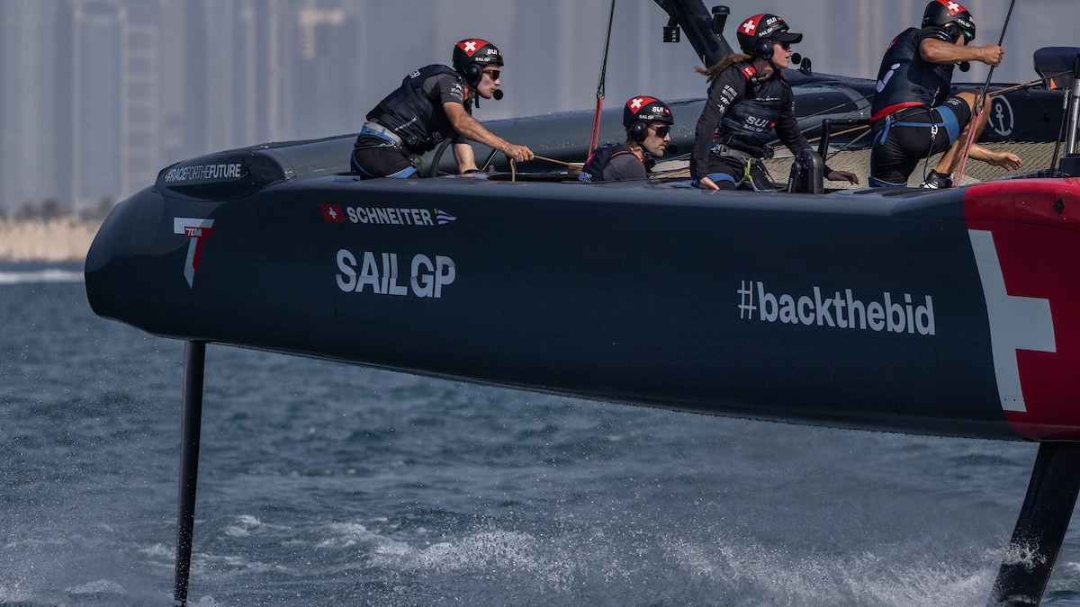 Season 3 // Switzerland SailGP Team // Back the Bid on Swiss F50