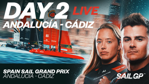 WATCH: Cadiz SailGP FULL REPLAY - Day 2 racing from Spain in full