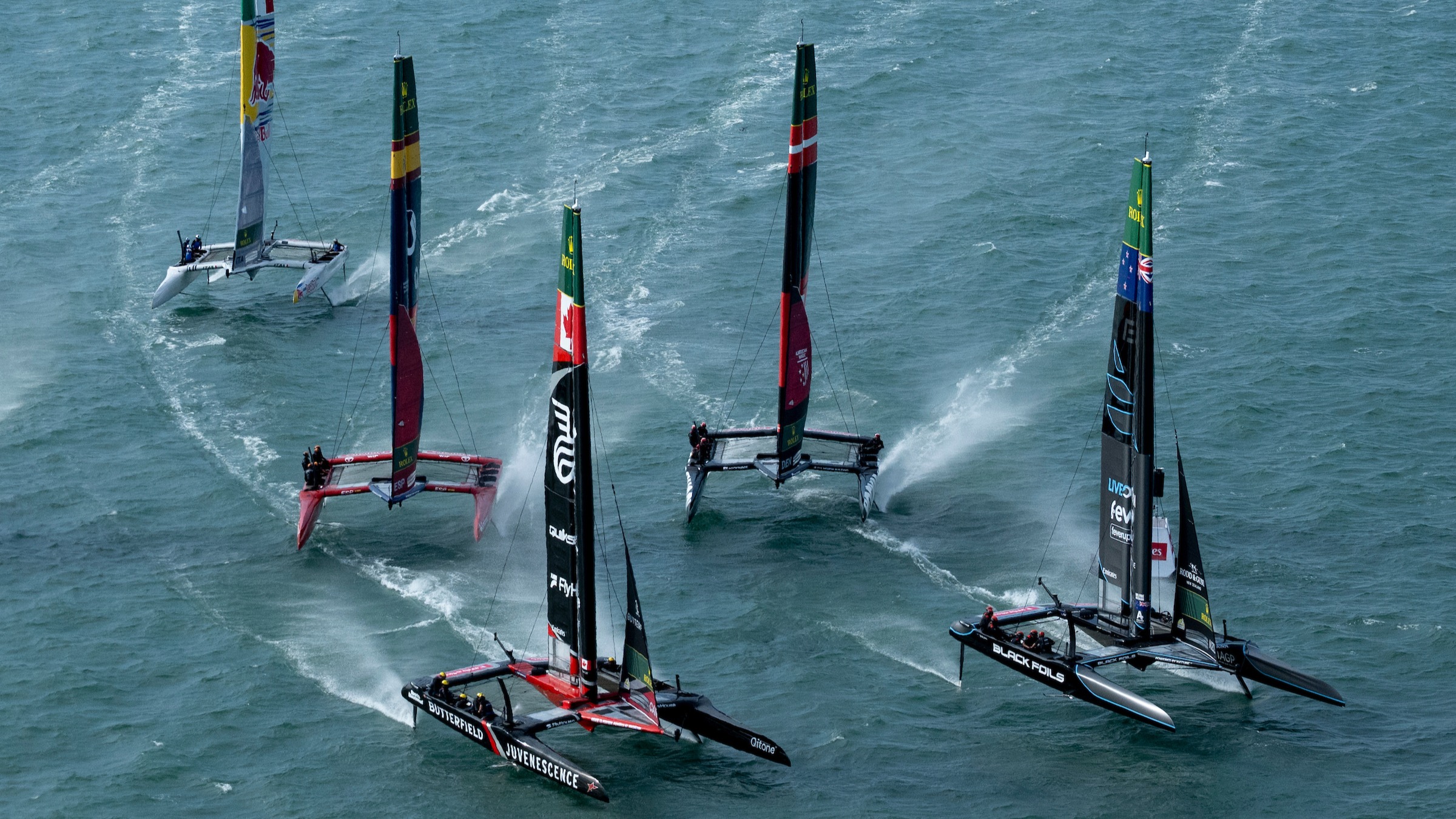 Black Foils target complete performance as high winds threaten SailGP speed record